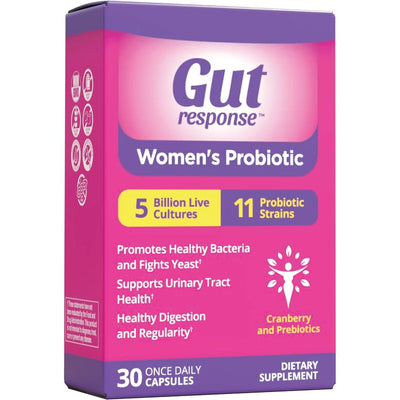 Gut Response Women's Probiotic Capsules - 30 Count