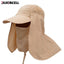 Premium Sun Cap with Removable Neck Flap for UV Protection