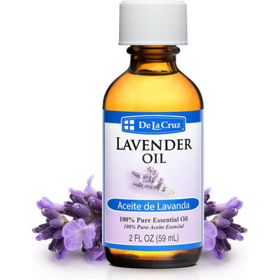 Huile de Lavande De La Cruz - Aromathérapie 2 Fl Oz