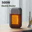 500W Portable Electric Fan Heater for Home & Office