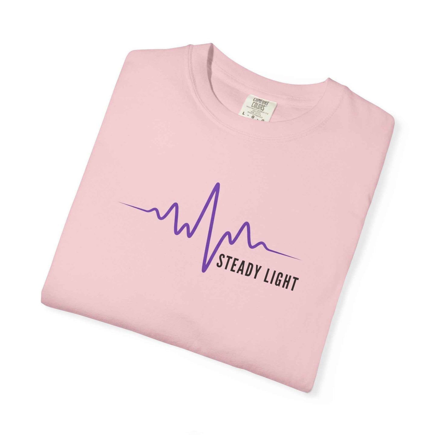Steady Light EEG Wave T-Shirt - Minimalist Awareness Tee