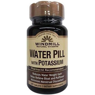 Comprimés de Potassium Windmill Health Water Pill