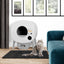 Automatic Smart Cat Litter Box, Large Capacity Self-Cleaning Litter Box with Infrared/Gravity/Ambient Light Function(Model B) - Korvel