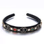 Fine Edged Glass Drill Sponge Hair Hoop