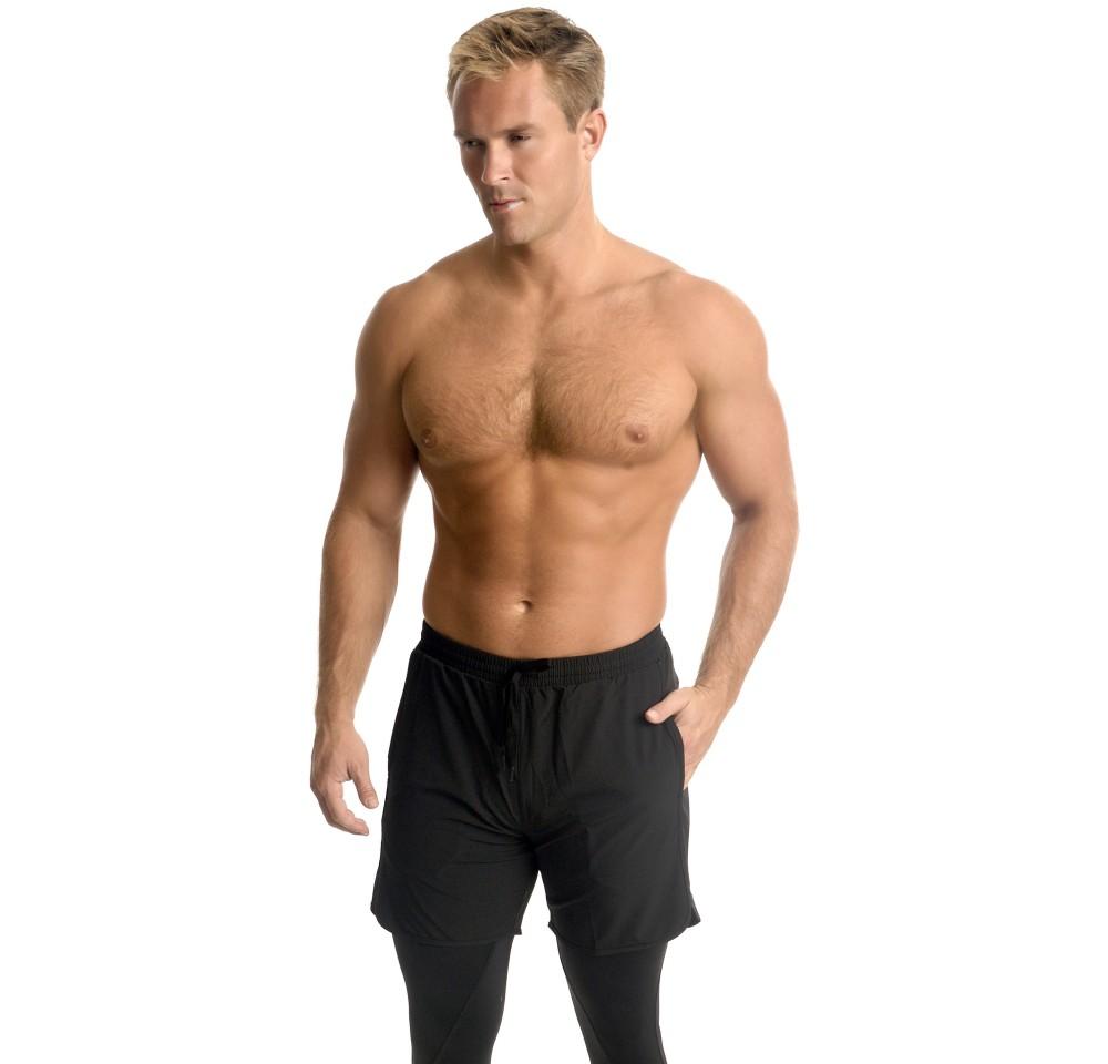 Pantalones Cortos Ajustables con Cuerda para Hombre
