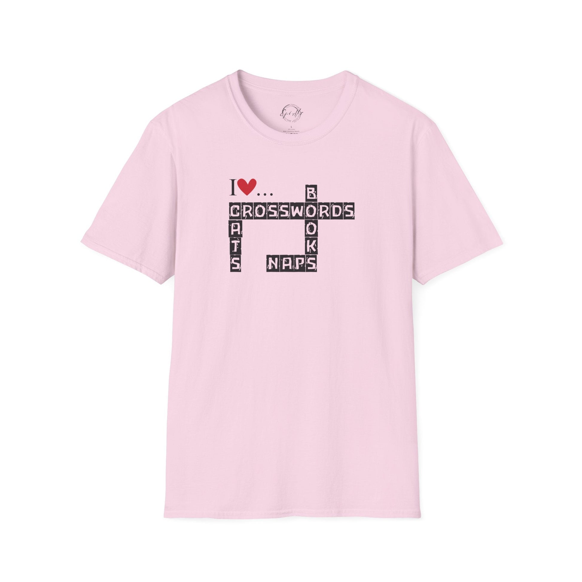 Purrfectly Cozy Crosswords Unisex T-Shirt - Korvel