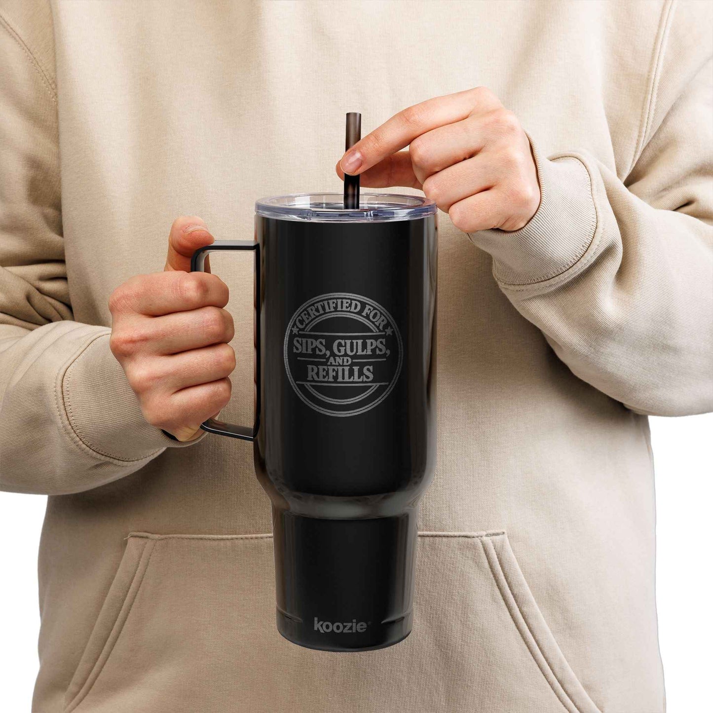 Gobelet isolé de 40 oz pour chaque gorgée et goulée