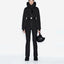 Premium Warm Cotton Ski Suit with Belt and Stand-up Collar