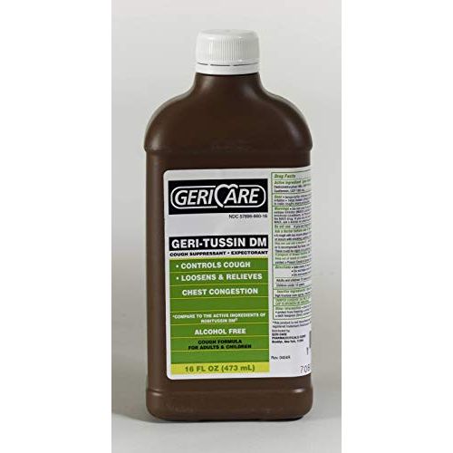 Sirop de soulagement de la toux McKesson Geri-Tussin - 16 oz