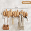 Elegant Wooden Piano Coat Rack for Stylish Organization
