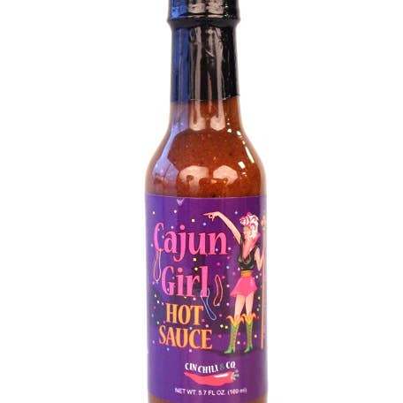Cajun Girl Hot Sauce – Spicy Louisiana-Style Pepper Blend, 5 oz - Korvel