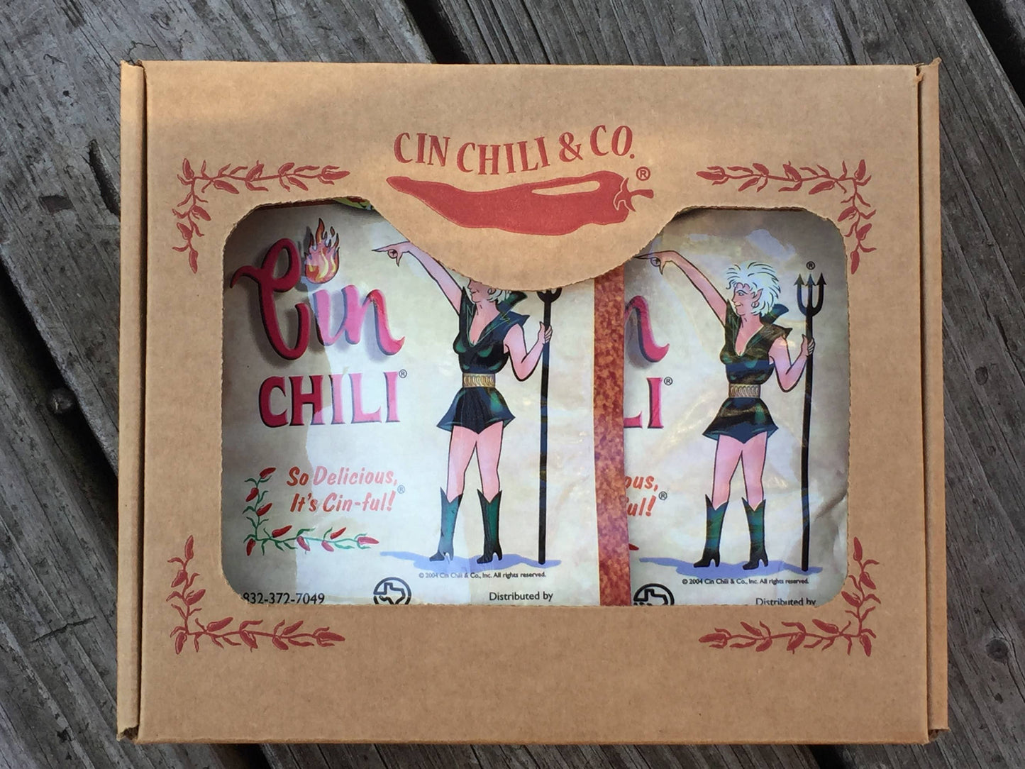 Cin Chili International Championship Chili Mix – 6 Pack Gift Box