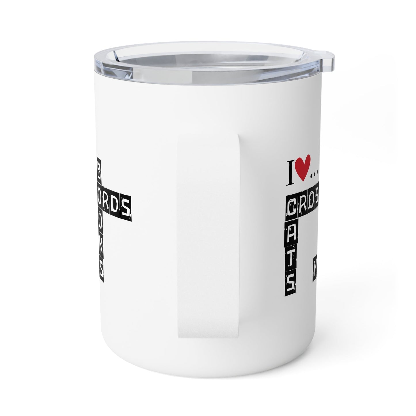 Mug isolé Crosswords and Cats - 10oz