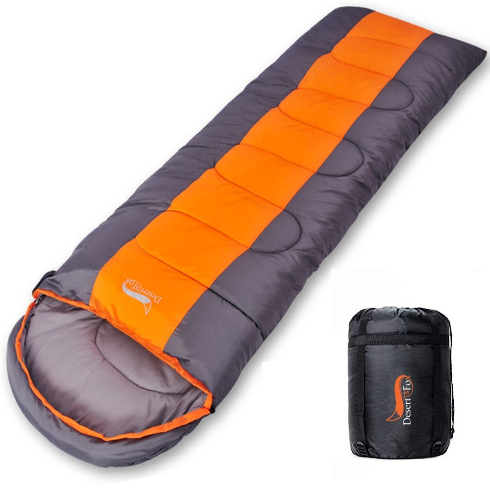 Saco de dormir ligero premium para camping en todas las estaciones