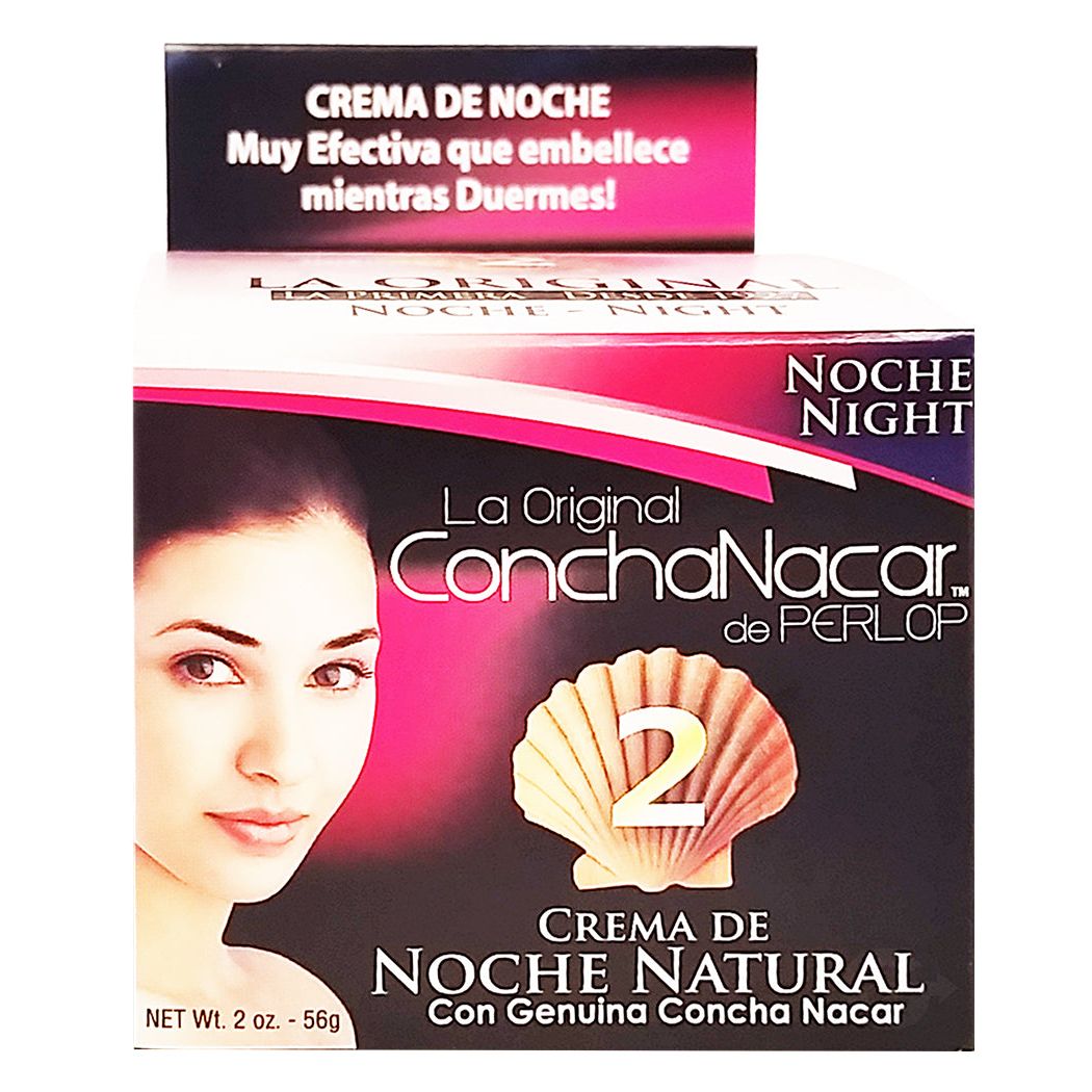 Crema Nocturna ConchaNacar De Perlop 2 Oz