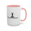 Purrseverance Accent Coffee Mug - Stylish & Functional