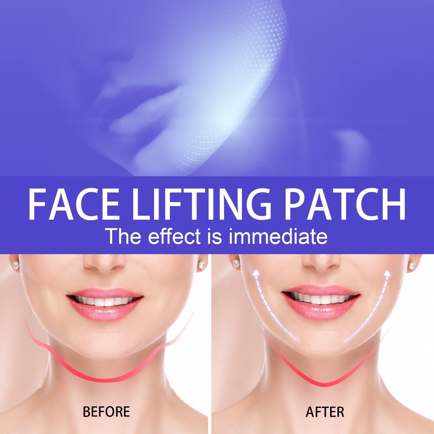 Patch de Lifting V pour Raffermir la Peau