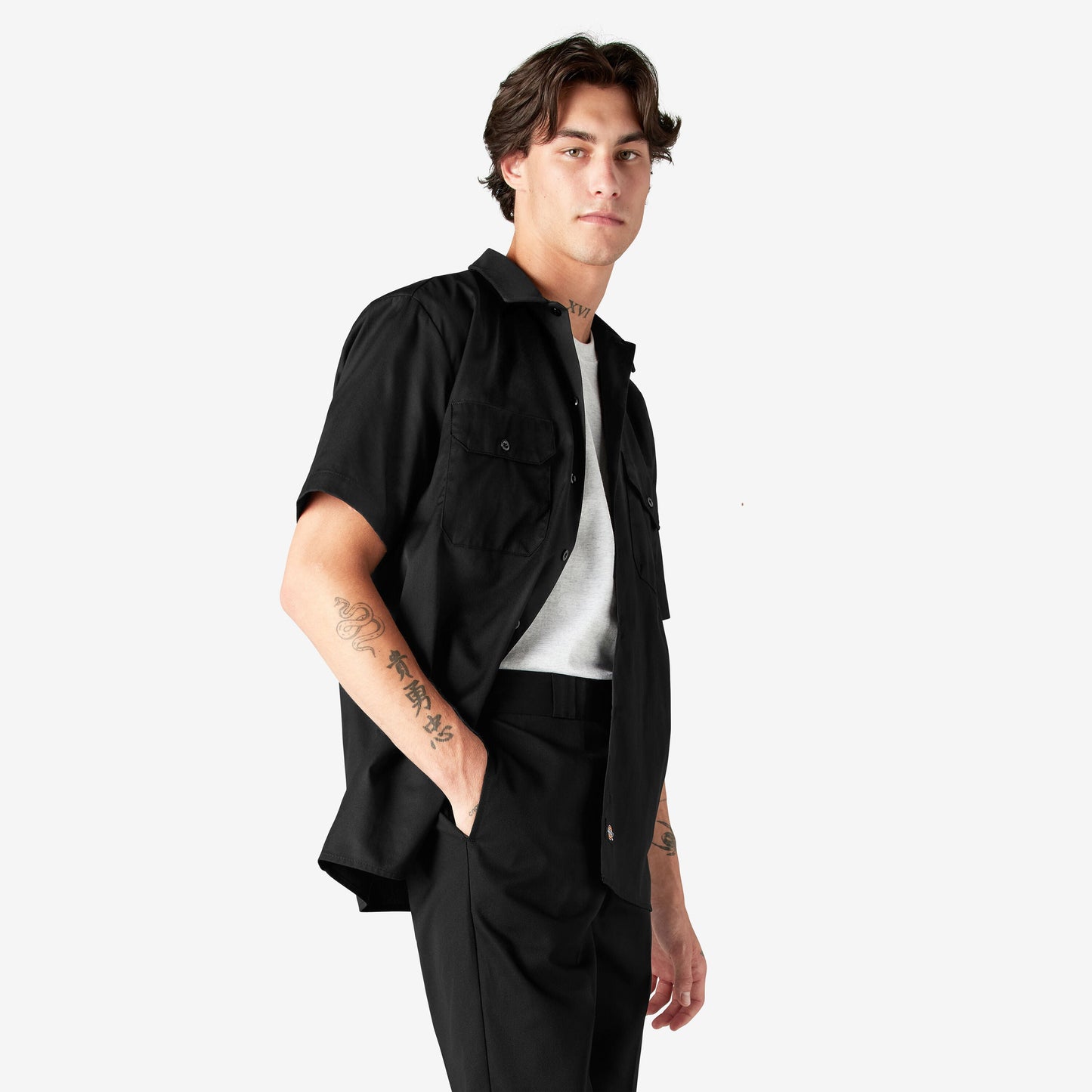 Camisa de Trabajo de Manga Corta Dickies 1574