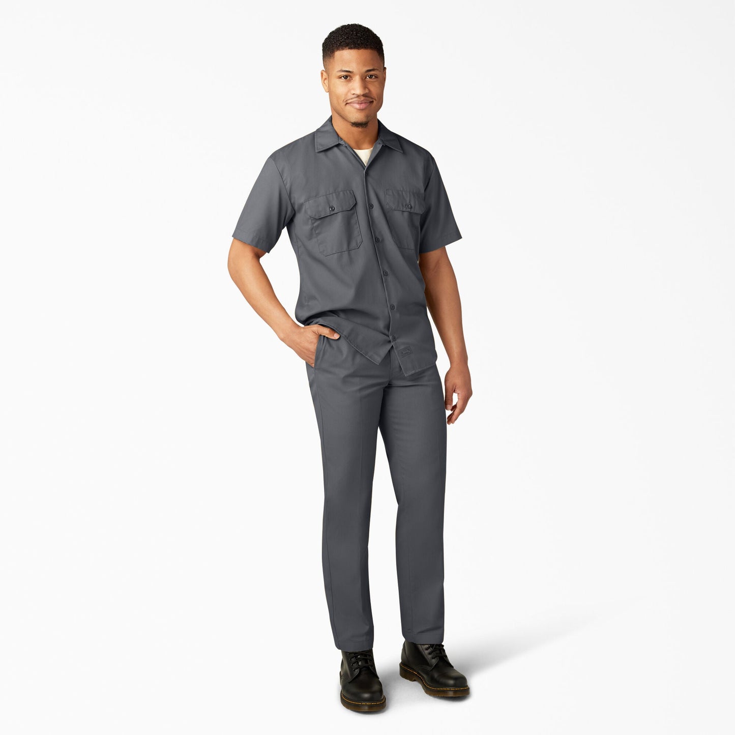 Camisa de Trabajo de Manga Corta Dickies 1574