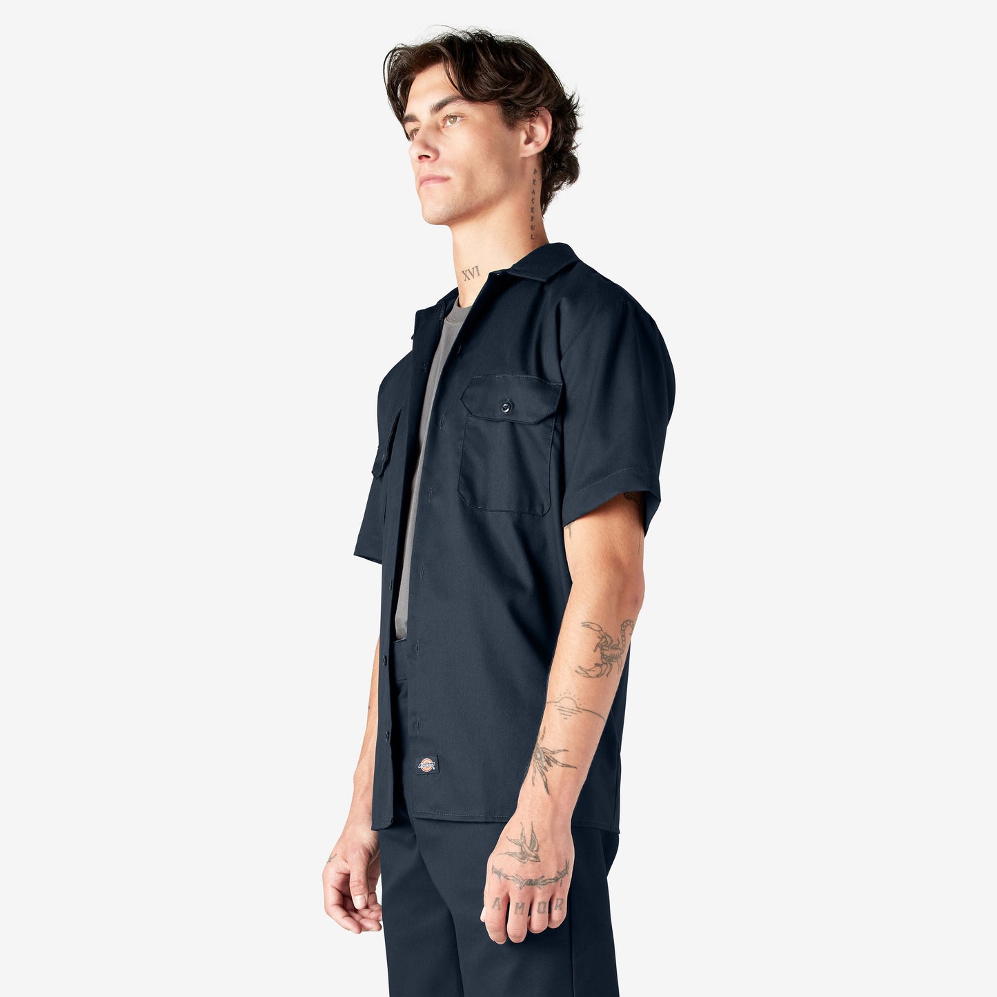Camisa de Trabajo de Manga Corta Dickies 1574