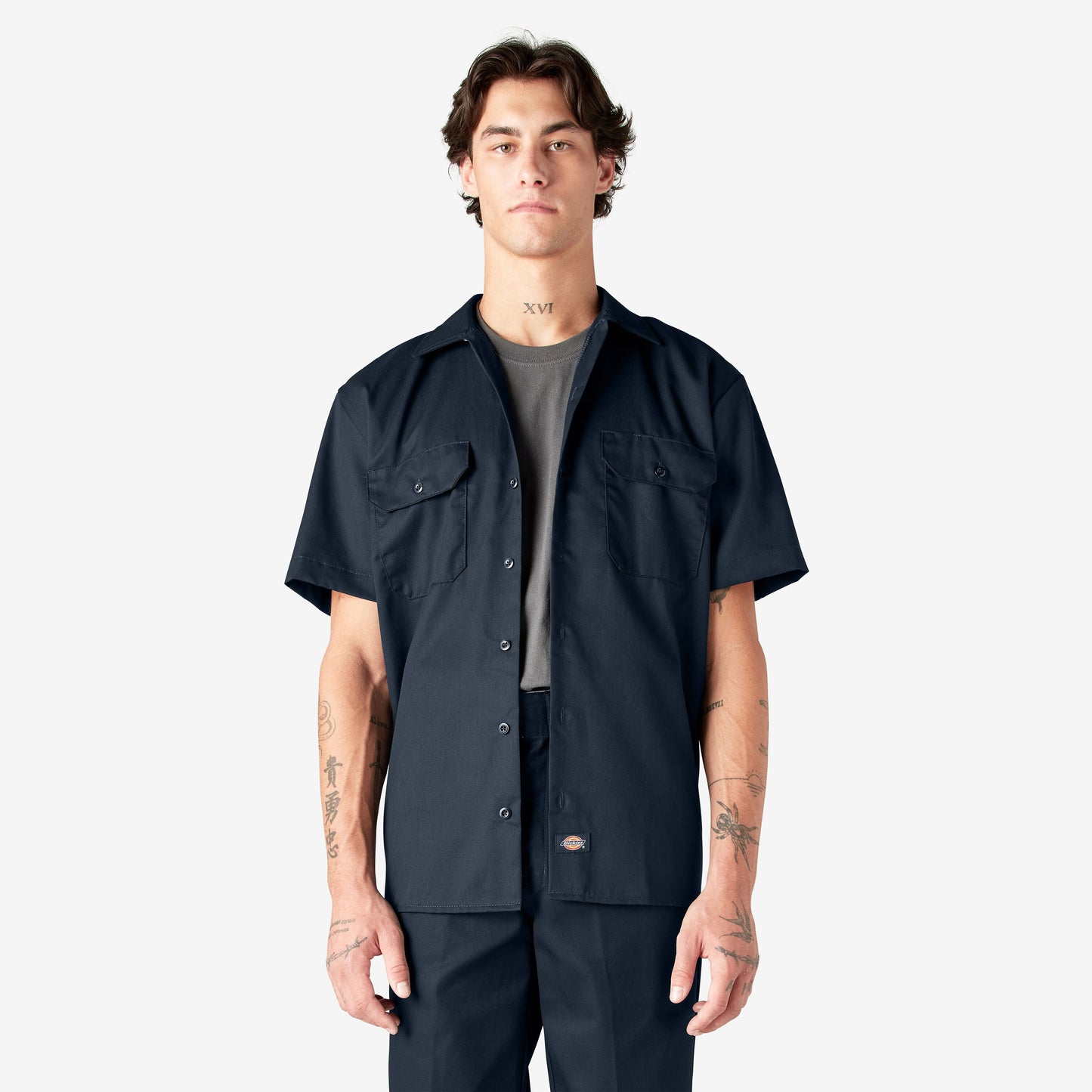 Camisa de Trabajo de Manga Corta Dickies 1574