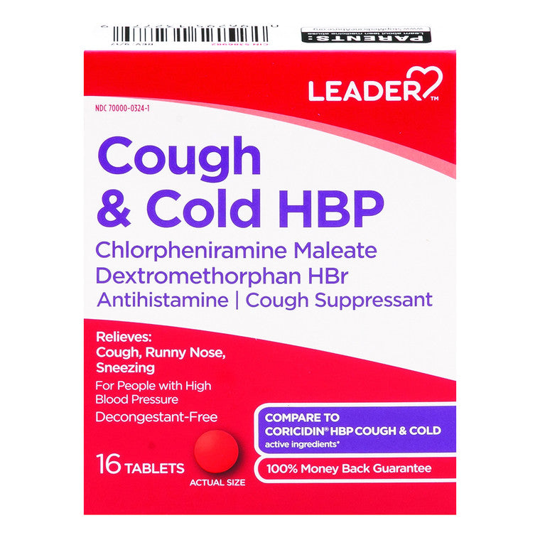 Leader Cough and Cold HBP Tablets