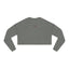 Trendy Cat Lover Women's Cropped Sweatshirt