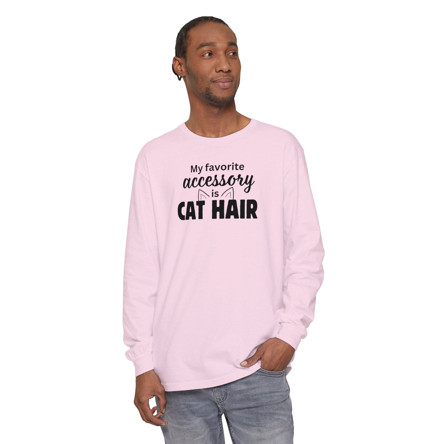 Stylish Cat Lover's Unisex Long Sleeve Tee - Korvel