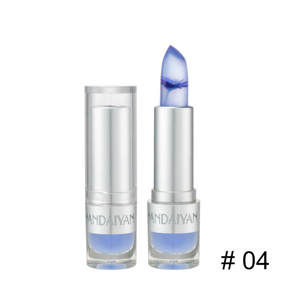HANDAIYAN Warm Lipstick Flower Color Changing Moisturizing Lipstick Is Not Easy To Fade And Does Not Take Off Makeup - Korvel