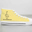 Tail Up, Move On High-Top Canvas Sneakers