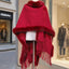 Women's Flow Su Spun Wool Cashmere Double-sided Cloak