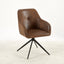 Modern chairs (2 sets) with soft iron leg cushions and comfortable backrest double layered chairs - Korvel