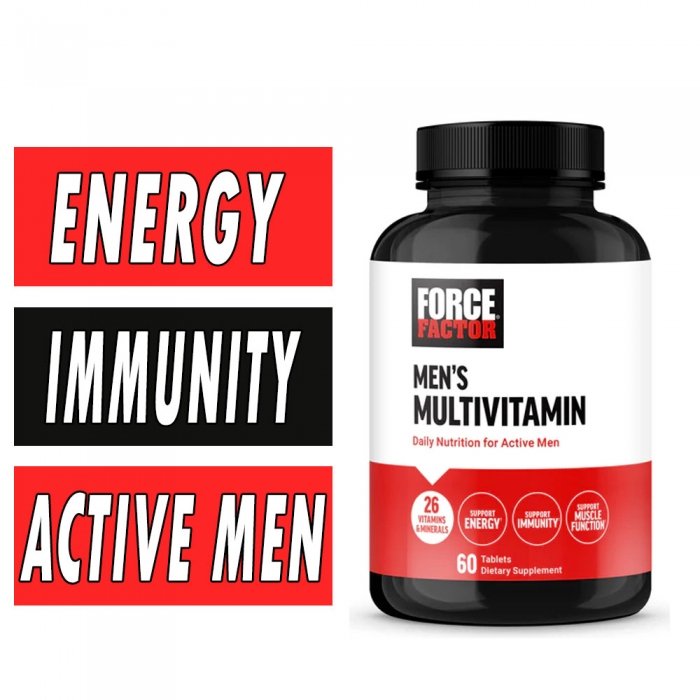 Force Factor Men’s Multivitamin - 60 Tablets