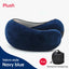 Memory Foam Neck Travel Pillow: Soft, 360° Head Support, for Home, Plane & Car - Korvel