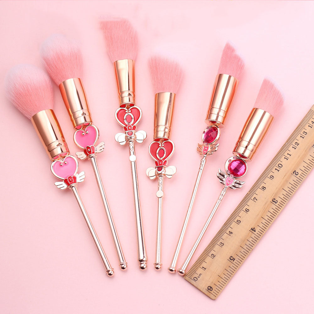 Sailor Moon Makeup Brush Tool Set - 8 Piece Collection