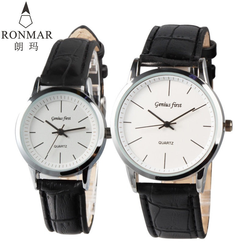 Couple Watch Fashion Belt Student Watch Business Men's Watch Quartz Watch Women Watches - Korvel