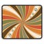 Swirly Retro Paw Design Gaming Mouse Pad