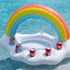 Rainbow Inflatable Pool Float Cooler