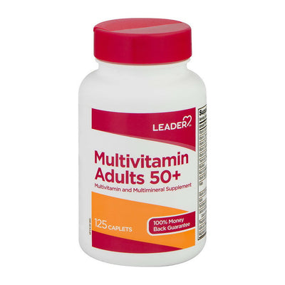 Multivitamines Leader pour Adultes - 125 Comprimés