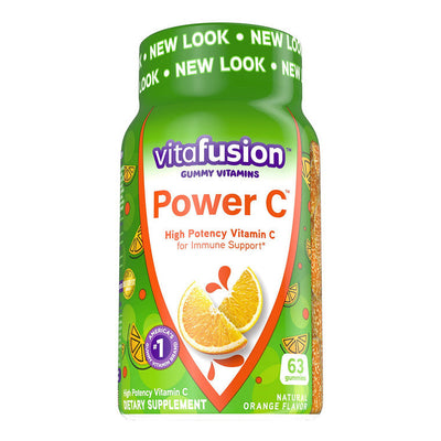 Vitafusion Power C Natural Orange Flavor Gummy Vitamins - 63 Ct