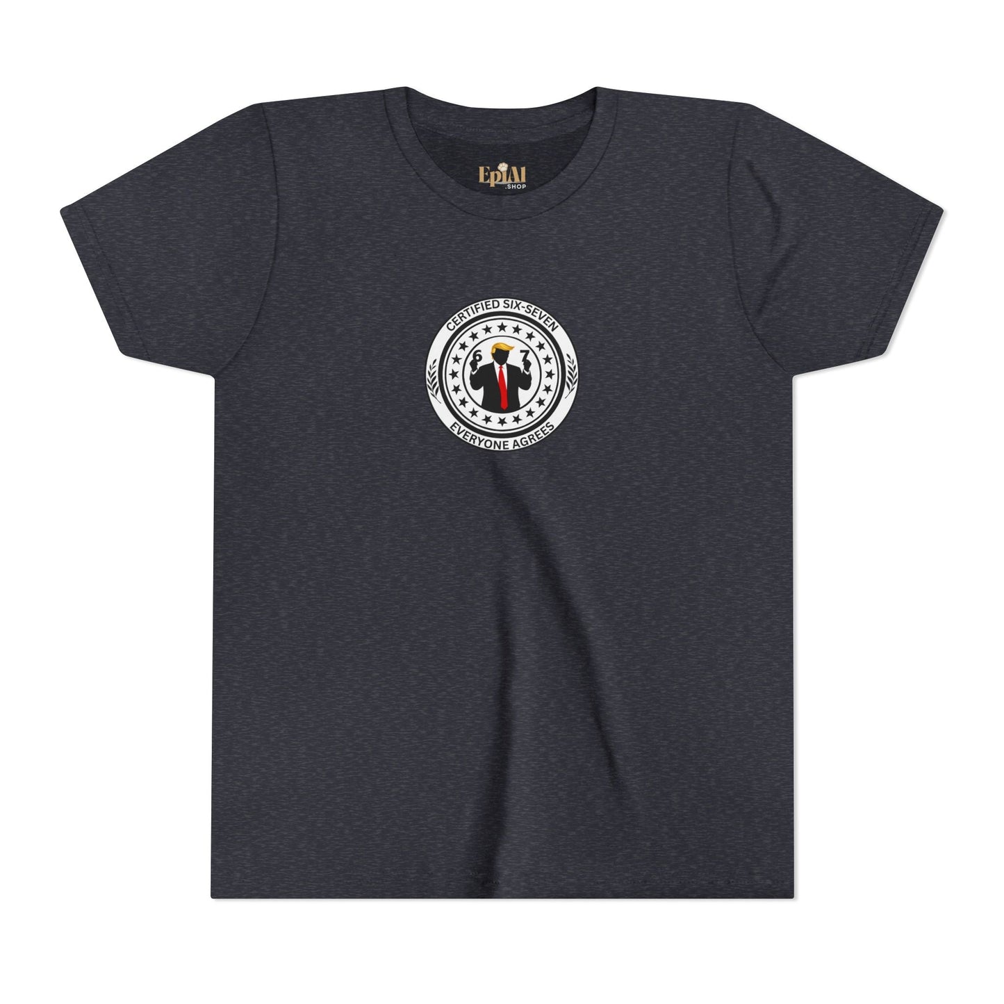 Camiseta Infantil Certificada Six-Seven