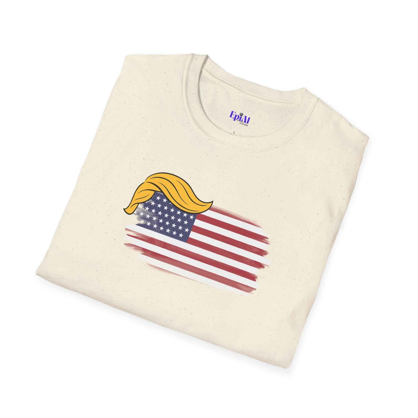 Camiseta Parodia Swoop & Stripes – Camiseta Unisex de Algodón Suave
