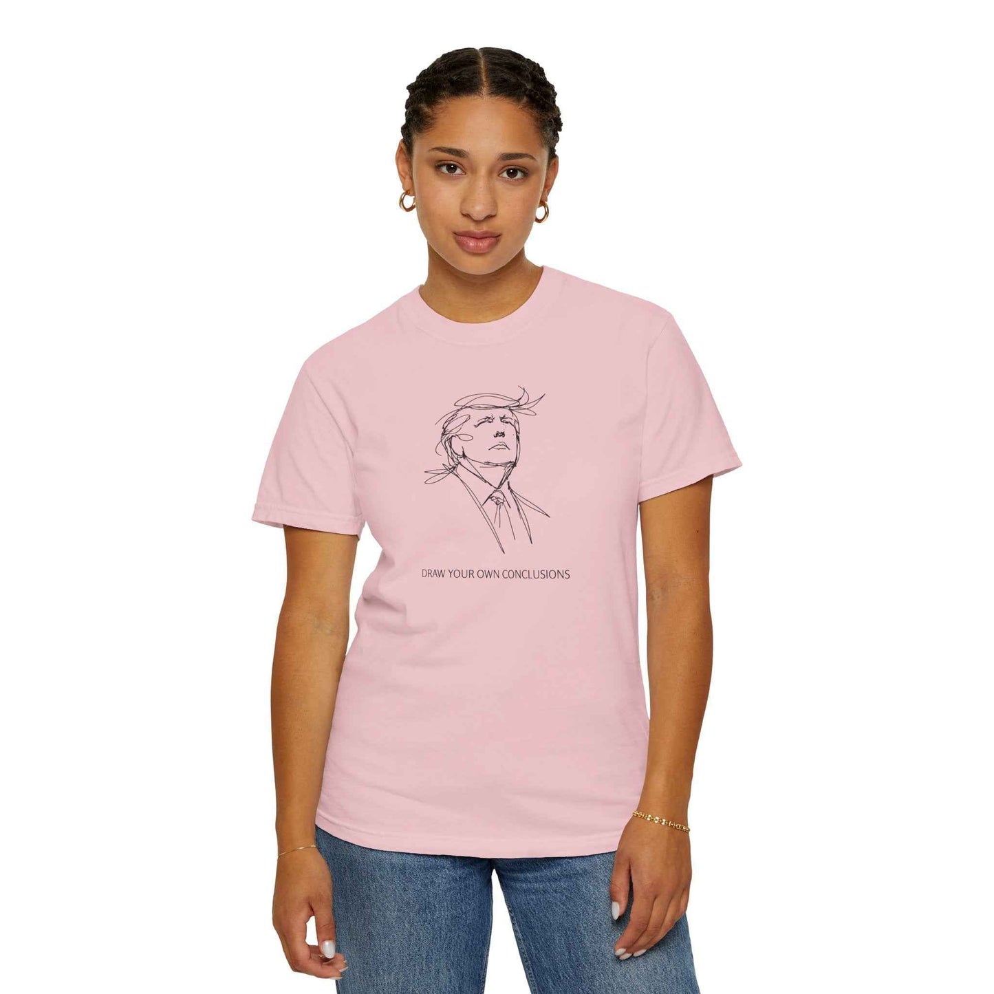 Saca tus propias conclusiones camiseta gráfica unisex