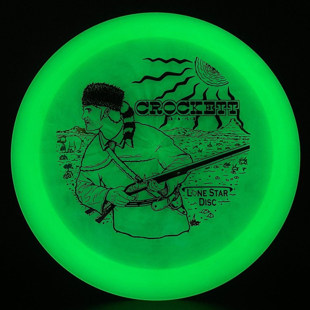 Glow Crockett Disc Golf Driver - Alpha & Bravo Glow