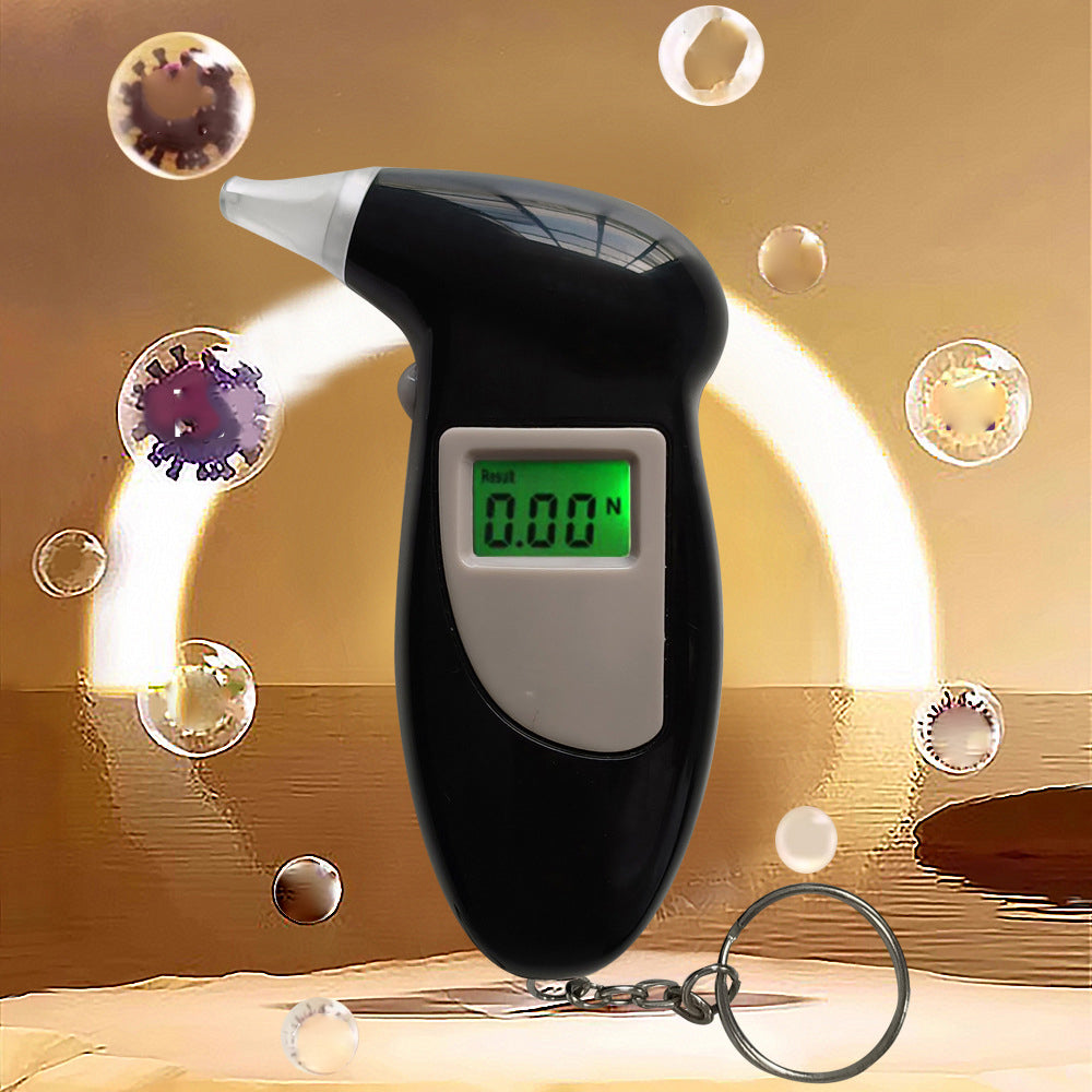 KT-68AS Three color Backlight Display Digital LCD Display Breathing Fat Burning Breath Acetone Tester - Korvel