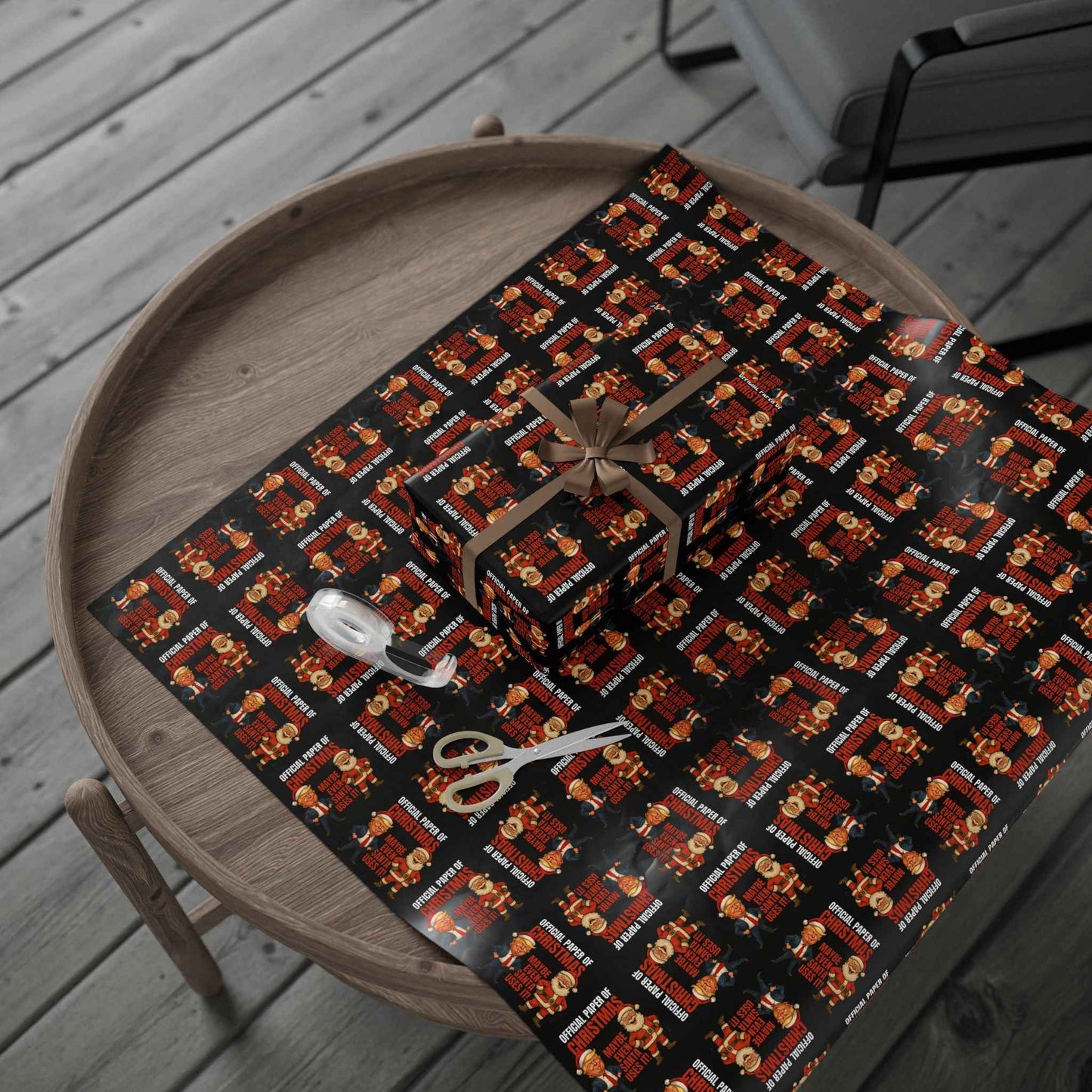 Official Paper of Christmas - Parody Wrapping Paper