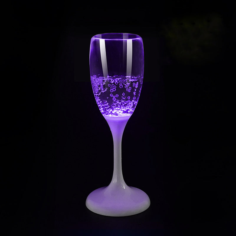 Creative Water Sensing Wedding luminous Glasses cup Party Supplies Novelty LED Light Up Wine bottles for Party Club Bar Drinking - Korvel