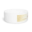Gilded Feline Ceramic Cat Bowl | 16 oz Modern Design
