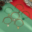 Christmas Element Elk Snow Bracelet Set Creative Snowman Adjustable Wax Thread Handmade - Korvel