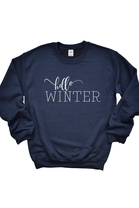 Hello Winter Cozy Sweatshirt